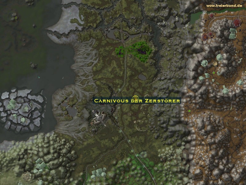 Carnivous der Zerstörer (Carnivous the Breaker) Monster WoW World of Warcraft 