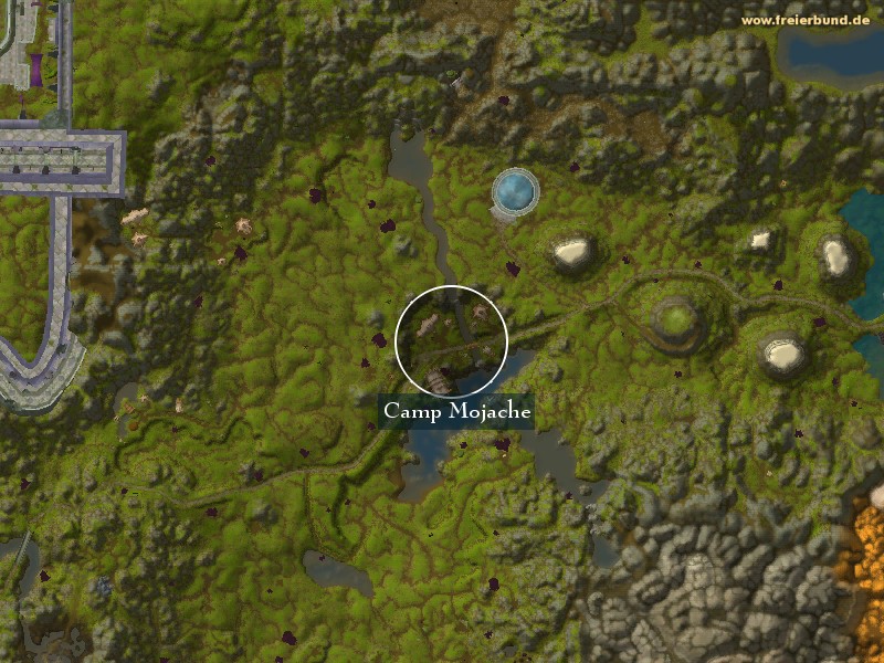 Camp Mojache (Camp Mojache) Landmark WoW World of Warcraft 