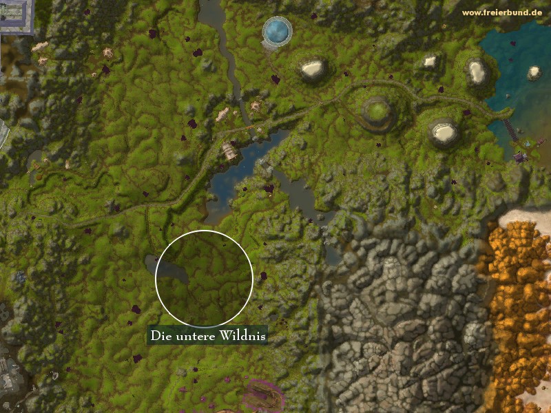 Die untere Wildnis (The Lower Wilds) Landmark WoW World of Warcraft 