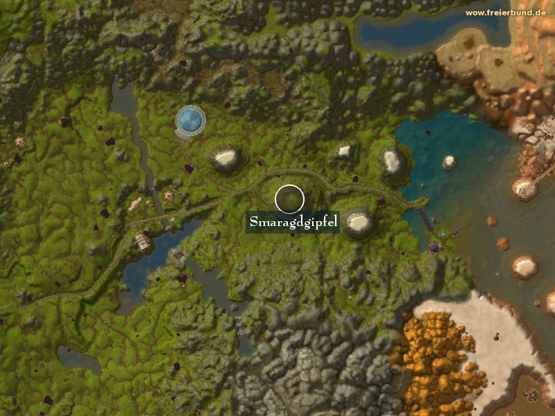 Smaragdgipfel (Emerald Summit) Landmark WoW World of Warcraft 