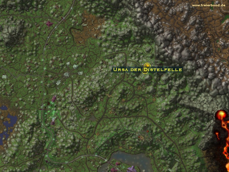 Ursa der Distelfelle (Thistlefur Ursa) Monster WoW World of Warcraft 