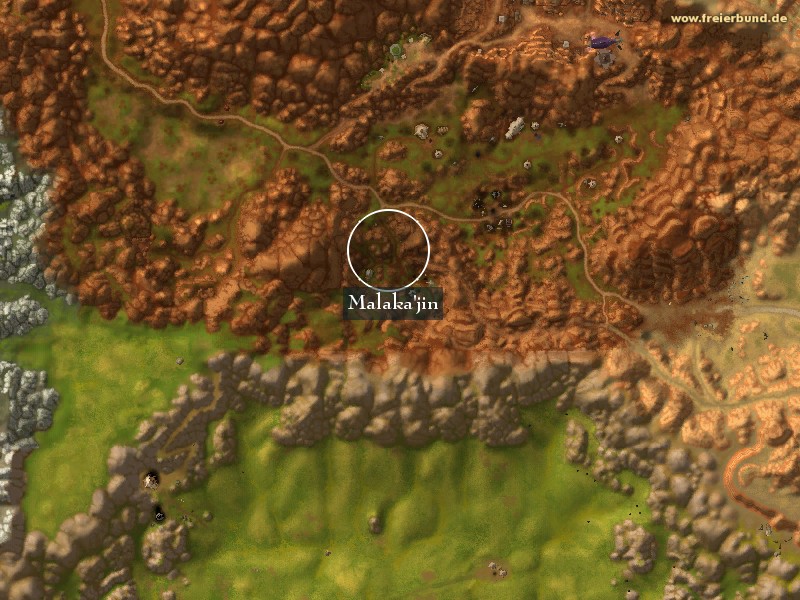 Malaka'jin (Malaka'jin) Landmark WoW World of Warcraft 