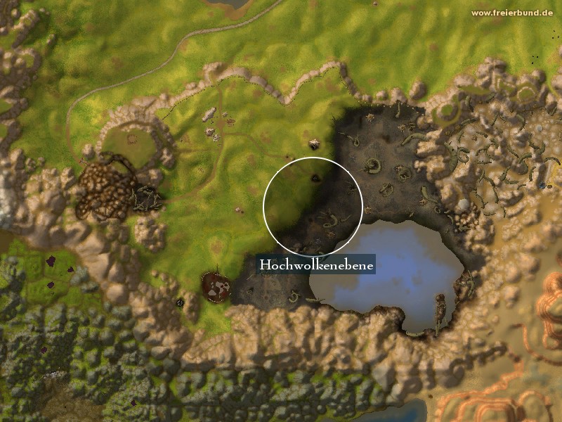 Hochwolkenebene (Red Cloud Mesa) Landmark WoW World of Warcraft 