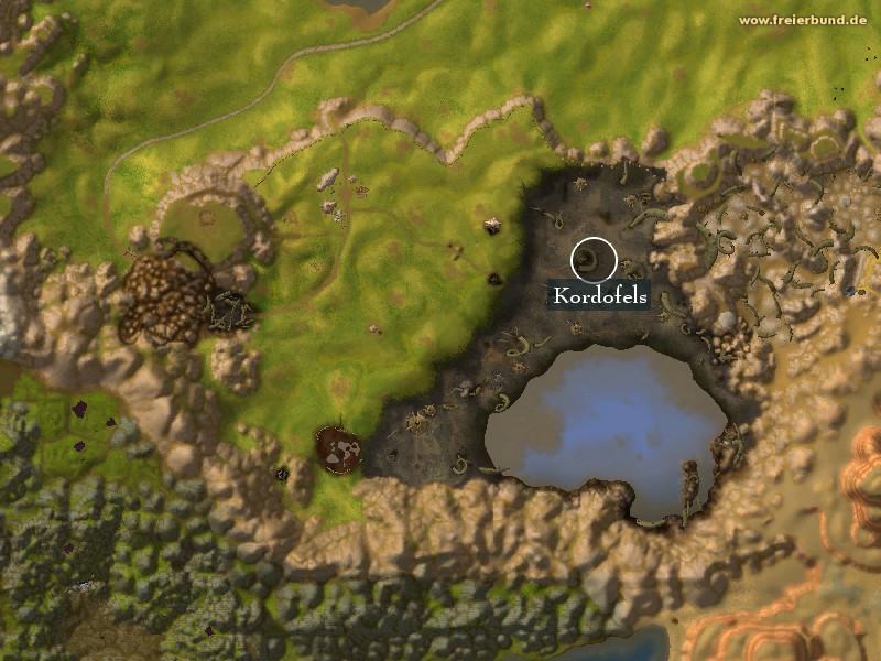 Kordofels (Kordorock) Landmark WoW World of Warcraft 