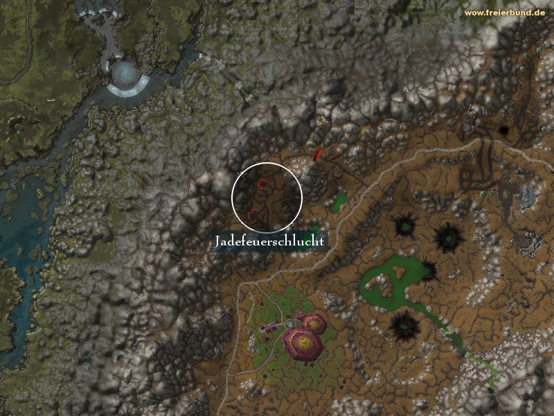 Jadefeuerschlucht (Jadefire Run) Landmark WoW World of Warcraft 