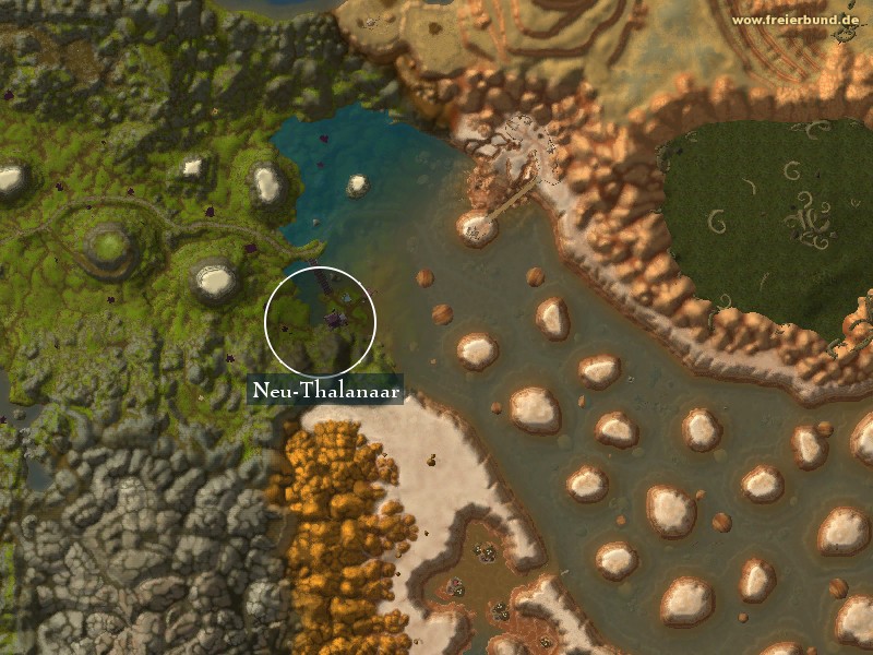 Neu-Thalanaar (Thalanaar) Landmark WoW World of Warcraft 