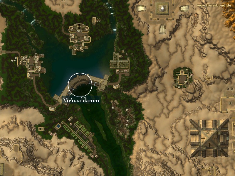 Vir'naaldamm (Vir'naal Dam) Landmark WoW World of Warcraft 