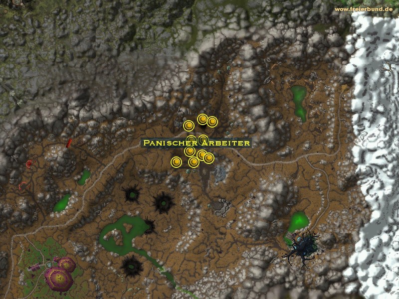 Panischer Arbeiter (Panicking Worker) Monster WoW World of Warcraft 