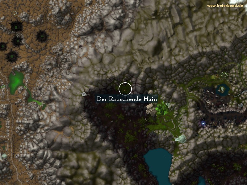 Der Rauschende Hain (Whistling Grove) Landmark WoW World of Warcraft 