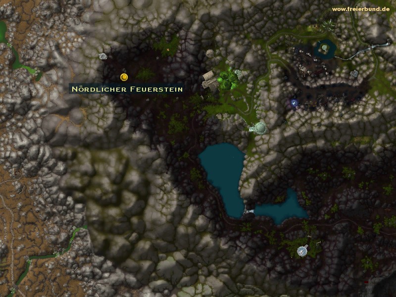 Nördlicher Feuerstein (Northern Firestone) Quest-Gegenstand WoW World of Warcraft 