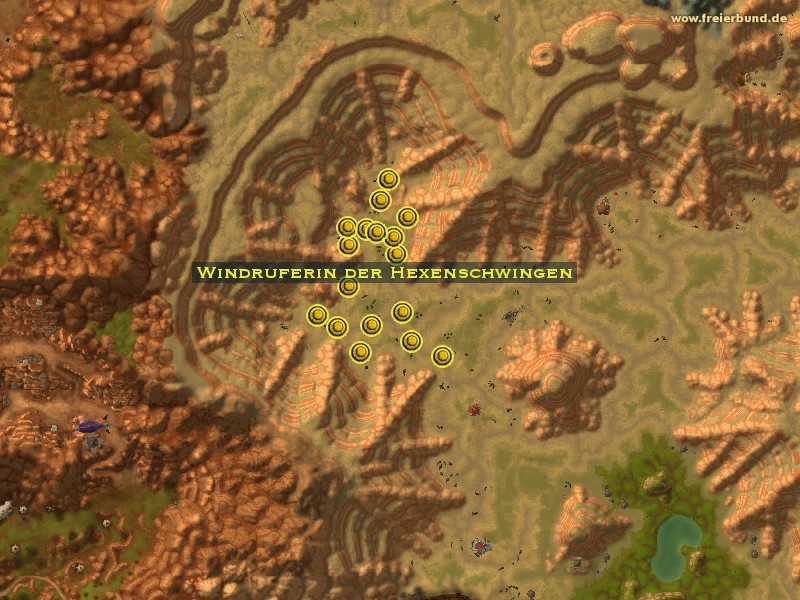 Windruferin der Hexenschwingen (Witchwing Windcaller) Monster WoW World of Warcraft 