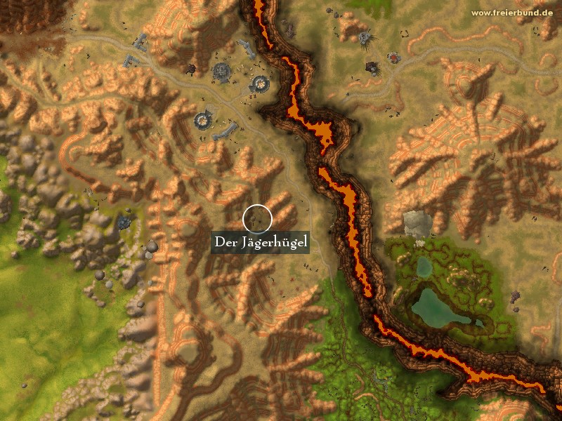 Der Jägerhügel (Hunter's Hill) Landmark WoW World of Warcraft 