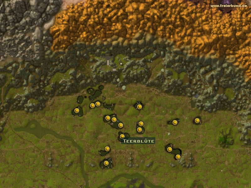 Teerblüte (Tarblossom Blossom) Quest-Gegenstand WoW World of Warcraft 