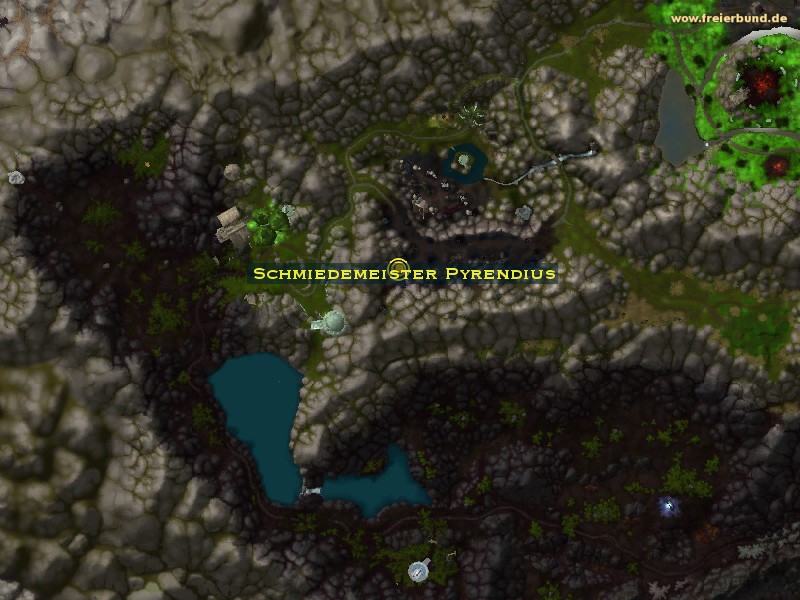 Schmiedemeister Pyrendius (Forgemaster Pyrendius) Monster WoW World of Warcraft 