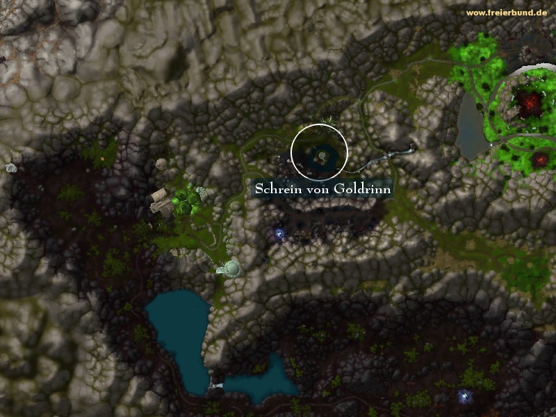 Schrein von Goldrinn (Shrine of Goldrinn) Landmark WoW World of Warcraft 