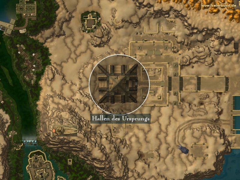 Hallen des Ursprungs (Halls of Origination) Landmark WoW World of Warcraft 