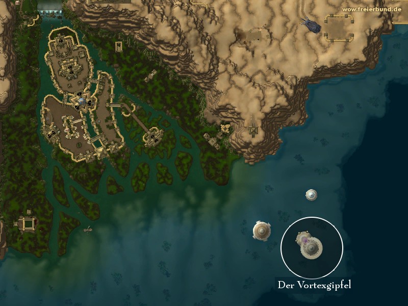 Der Vortexgipfel (The Vortex Pinnacle) Landmark WoW World of Warcraft 