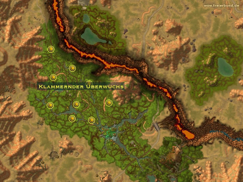 Klammernder Überwuchs (Grasping Overgrowth) Monster WoW World of Warcraft 
