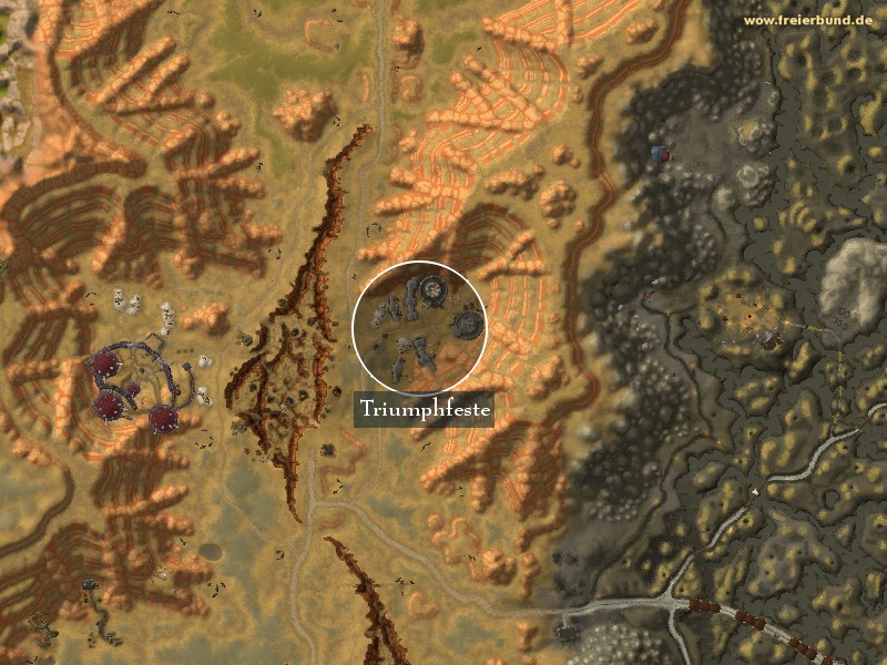 Triumphfeste (Fort Triumph) Landmark WoW World of Warcraft 