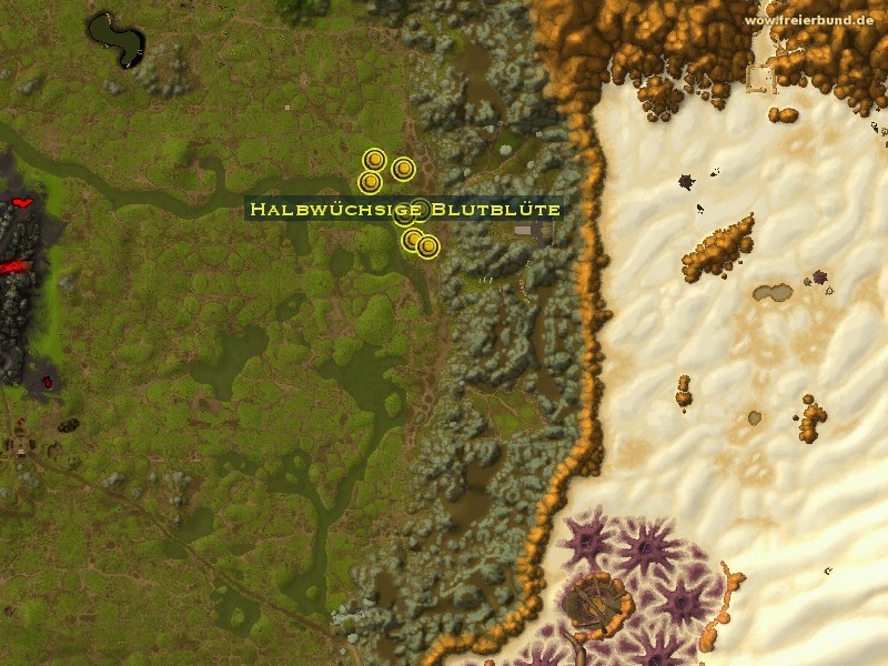 Halbwüchsige Blutblüte (Juvenile Bloodpetal) Monster WoW World of Warcraft 