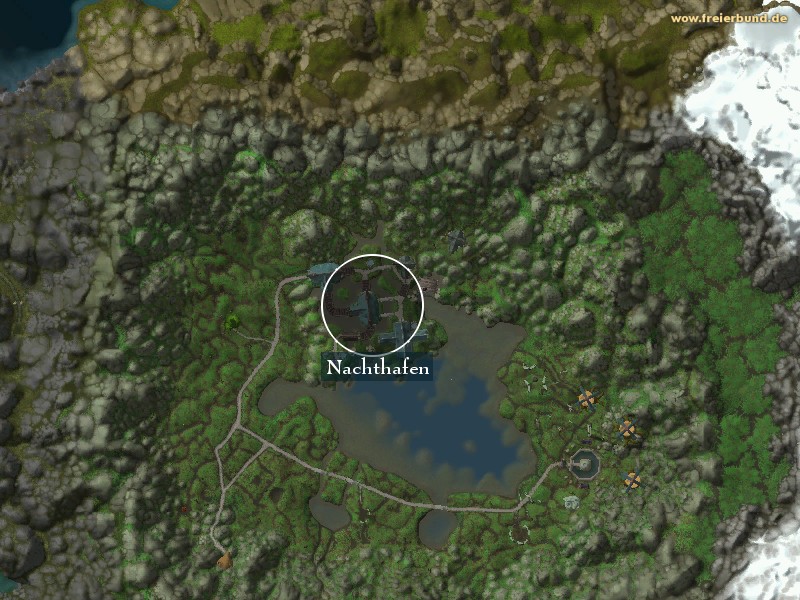Nachthafen (Nighthaven) Landmark WoW World of Warcraft 