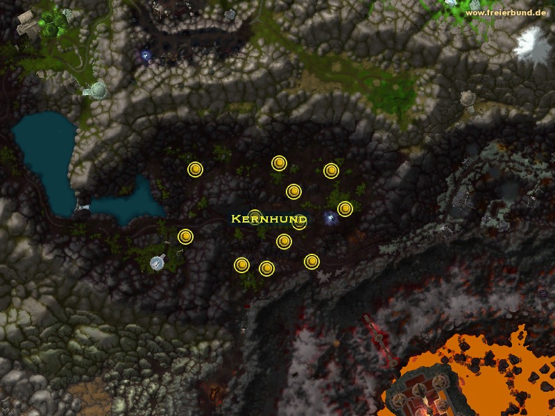 Kernhund (Core Hound) Monster WoW World of Warcraft 