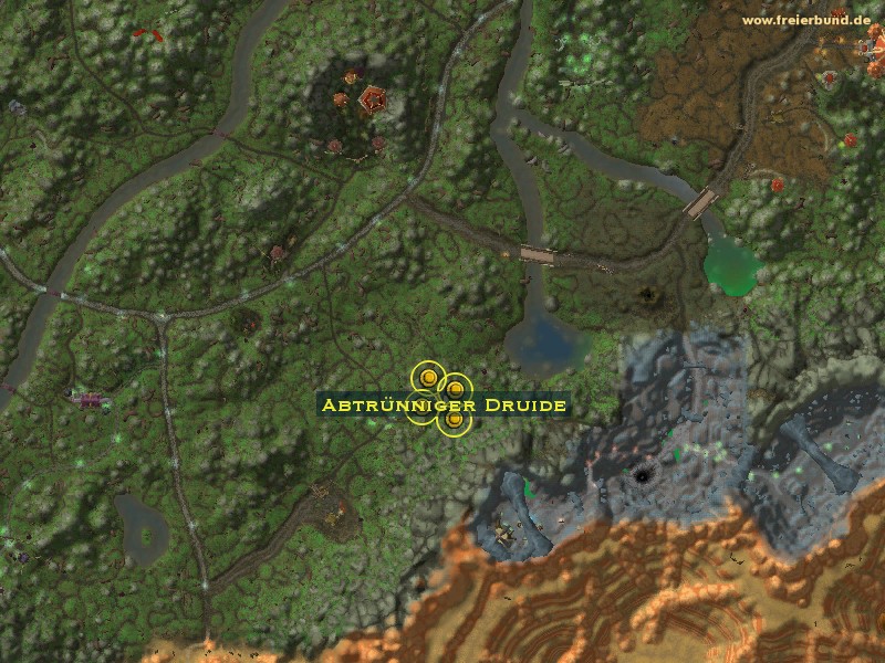 Abtrünniger Druide (Severed Druid) Monster WoW World of Warcraft 