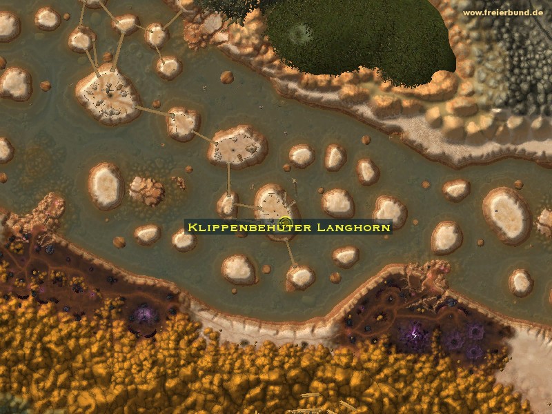 Klippenbehüter Langhorn (Cliffwatcher Longhorn) Monster WoW World of Warcraft 