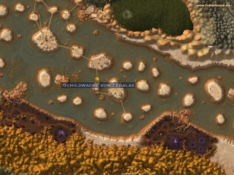 Schildwache von Feralas (Captured Feralas Sentinel) Quest NSC WoW World of Warcraft 