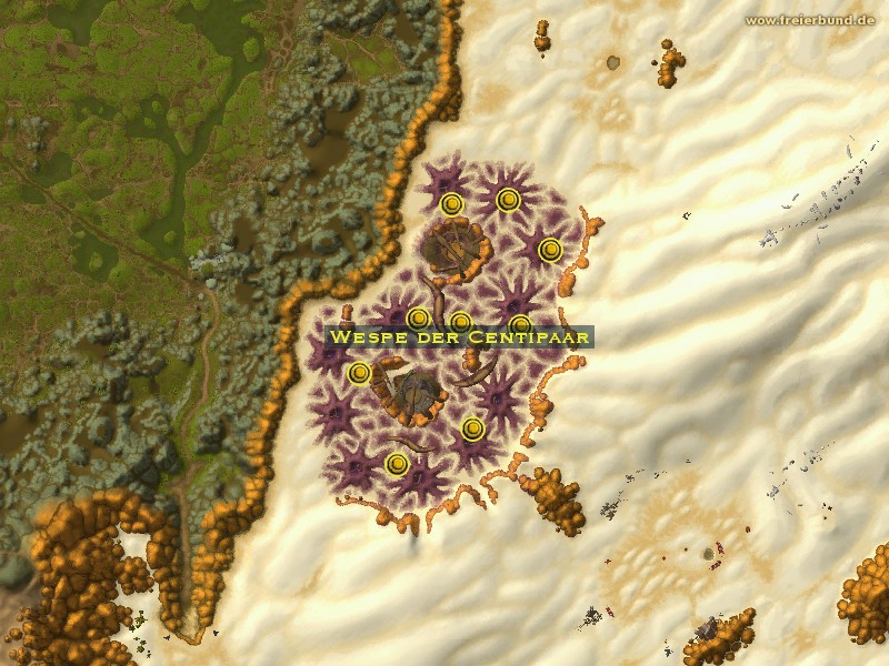 Wespe der Centipaar (Centipaar Wasp) Monster WoW World of Warcraft 