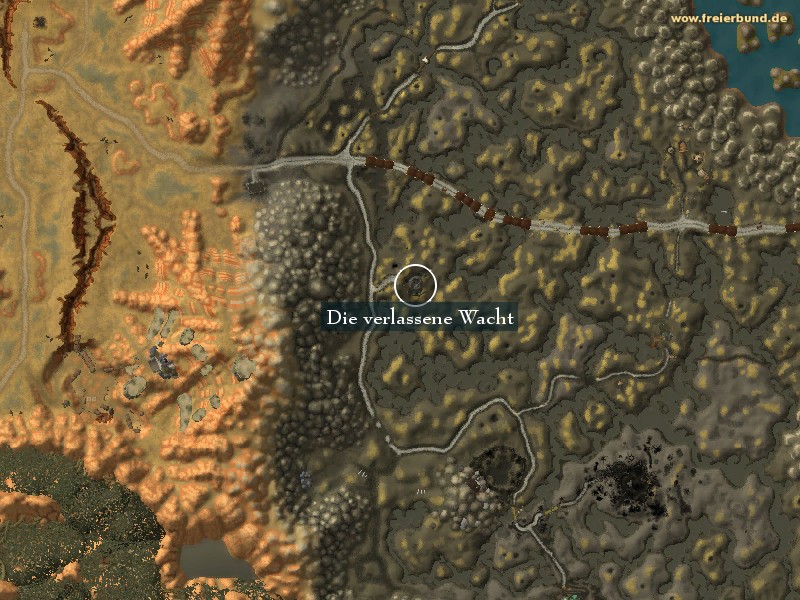Die verlassene Wacht (Lost Point) Landmark WoW World of Warcraft 
