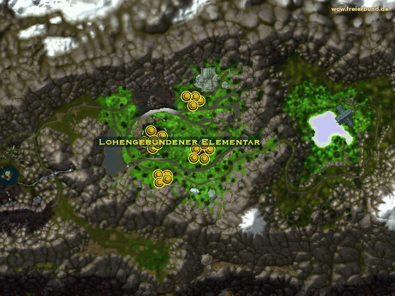 Lohengebundener Elementar (Blazebound Elemental) Monster WoW World of Warcraft 