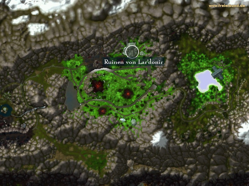 Ruinen von Lar'donir (Ruins of Lar'donir) Landmark WoW World of Warcraft 