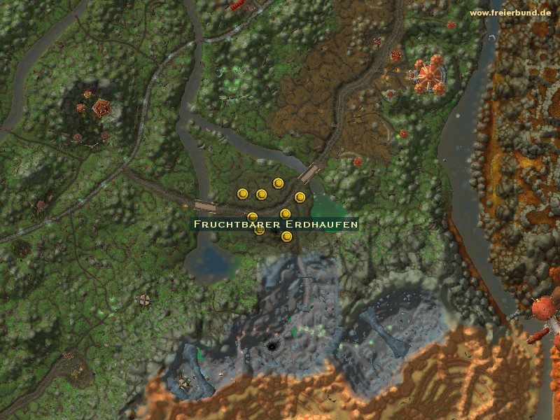 Fruchtbarer Erdhaufen (Fertile Dirt Mound) Quest-Gegenstand WoW World of Warcraft 