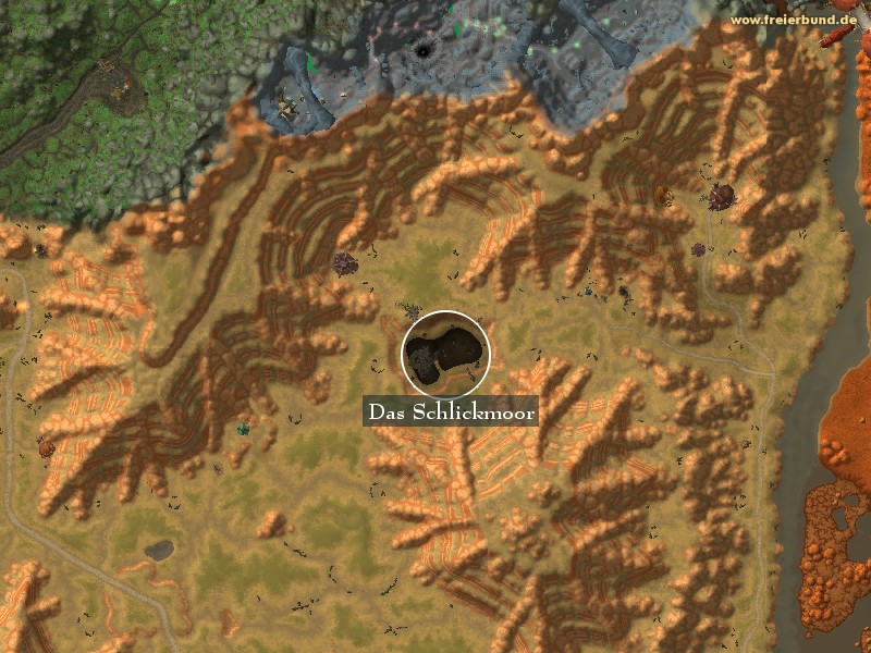 Das Schlickmoor (The Sludge Fen) Landmark WoW World of Warcraft 