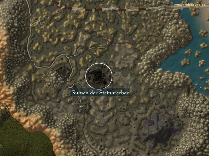 Ruinen der Steinbrecher (Stonemaul Ruins) Landmark WoW World of Warcraft 