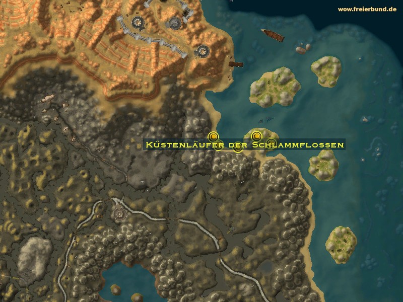 Küstenläufer der Schlammflossen (Mirefin Coastrunner) Monster WoW World of Warcraft 