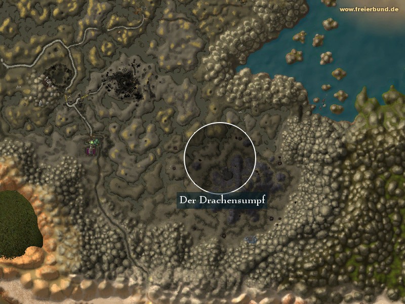 Der Drachensumpf (Wyrmbog) Landmark WoW World of Warcraft 