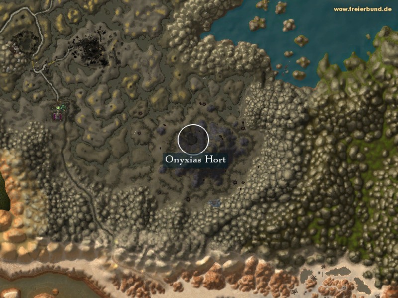 Onyxias Hort (Onyxia's Lair) Landmark WoW World of Warcraft 