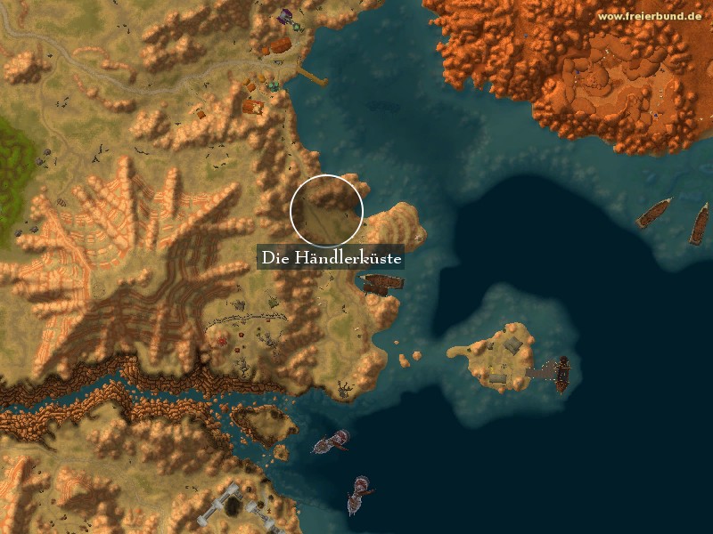 Die Händlerküste (The Merchant Coast) Landmark WoW World of Warcraft 