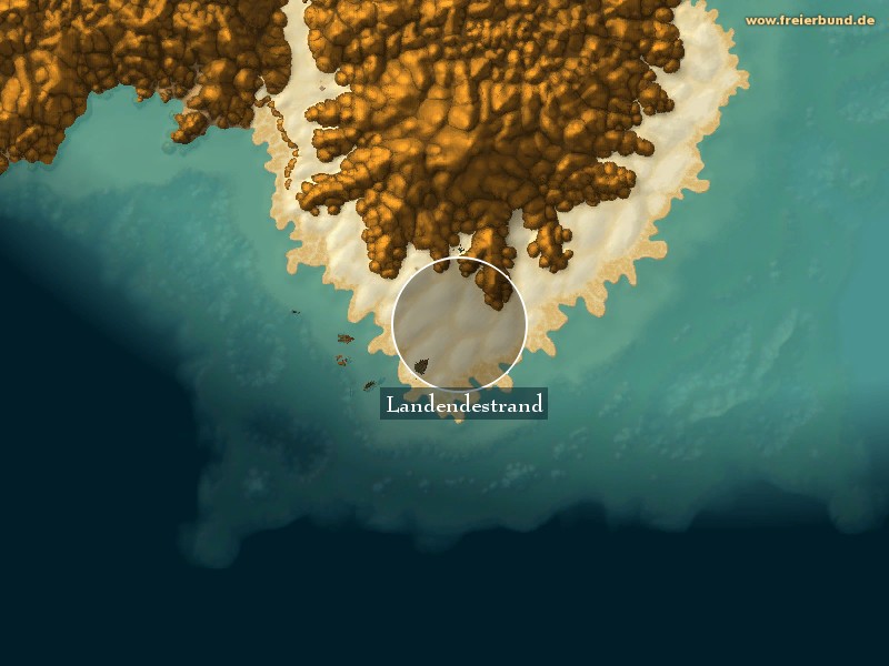 Landendestrand (Land's End Beach) Landmark WoW World of Warcraft 