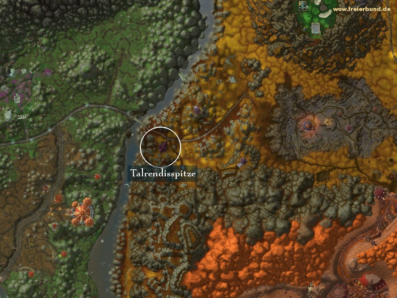 Talrendisspitze (Talrendis Point) Landmark WoW World of Warcraft 