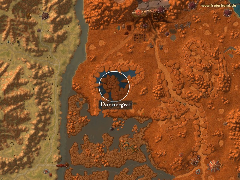Donnergrat (Thunder Ridge) Landmark WoW World of Warcraft 