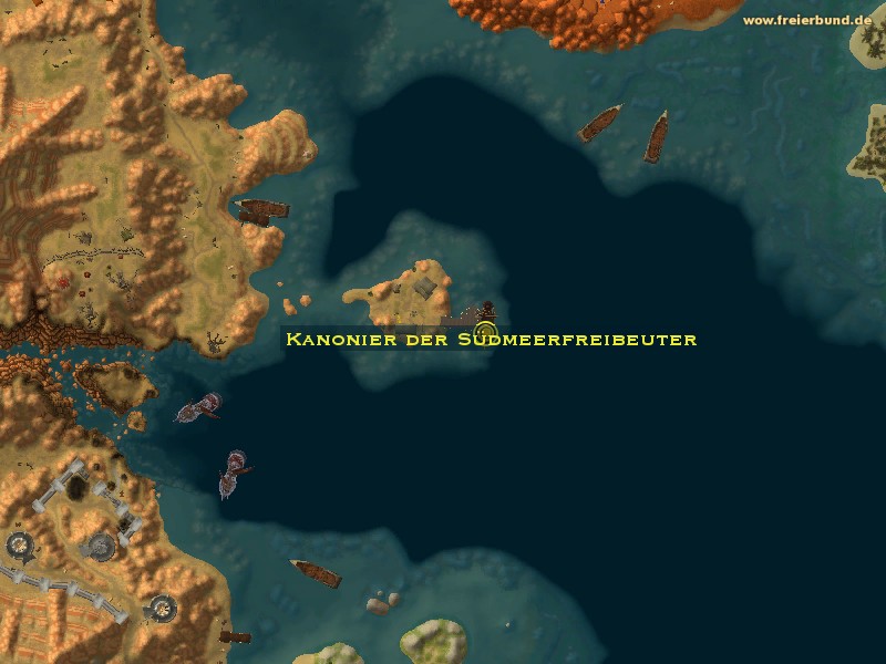 Kanonier der Südmeerfreibeuter (Southsea Cannoneer) Monster WoW World of Warcraft 