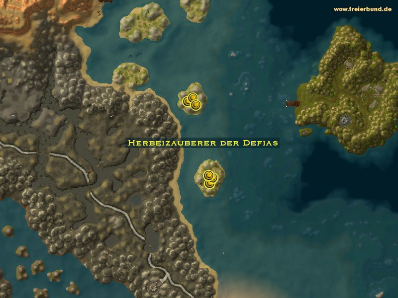 Herbeizauberer der Defias (Defias Conjuror) Monster WoW World of Warcraft 