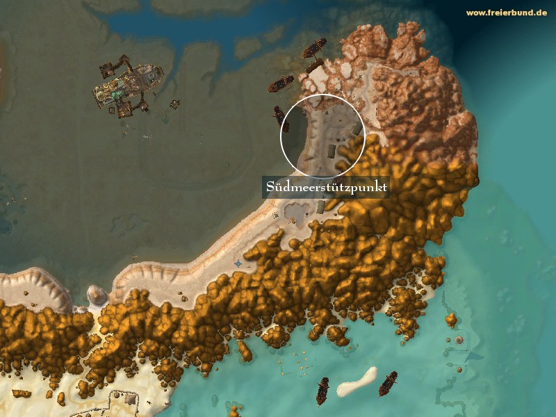 Südmeerstützpunkt (Southsea Holdfast) Landmark WoW World of Warcraft 