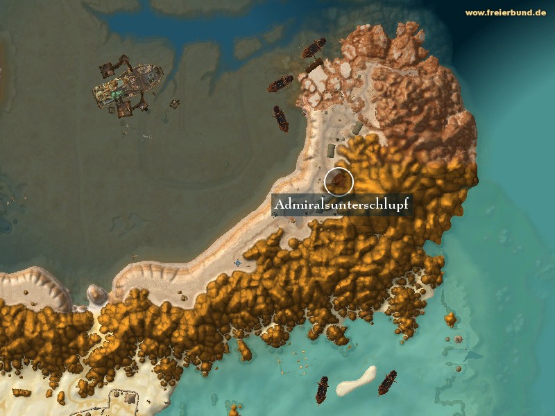 Admiralsunterschlupf (The Admiral's Den) Landmark WoW World of Warcraft 
