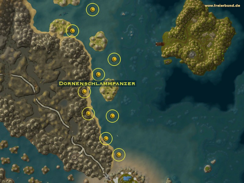 Dornenschlammpanzer (Mudrock Spikeshell) Monster WoW World of Warcraft 