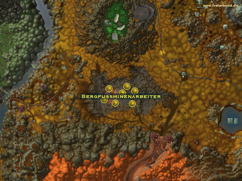 Bergfußminenarbeiter (Mountainfoot Miner) Monster WoW World of Warcraft 