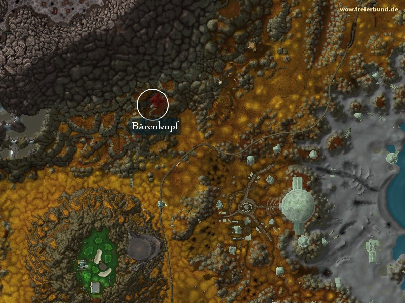 Bärenkopf (Bear's Head) Landmark WoW World of Warcraft 